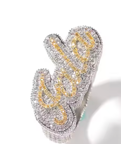 LUX DIAMOND NAME RING