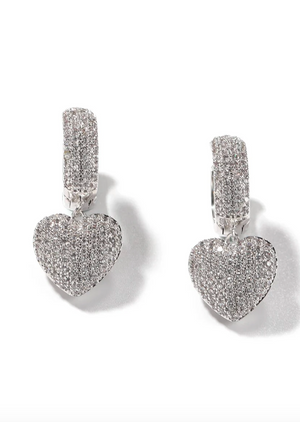 NELLY HEARTS EARRINGS(Ships Same Day)