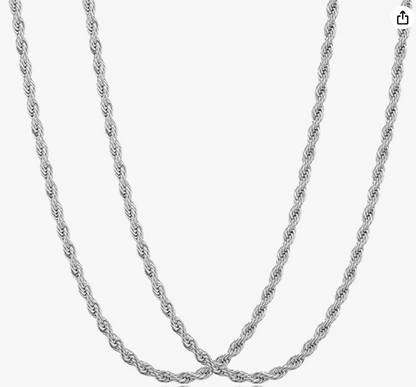 LUXIIVA® 5MM ROPE CHAIN (Ready to Ship)