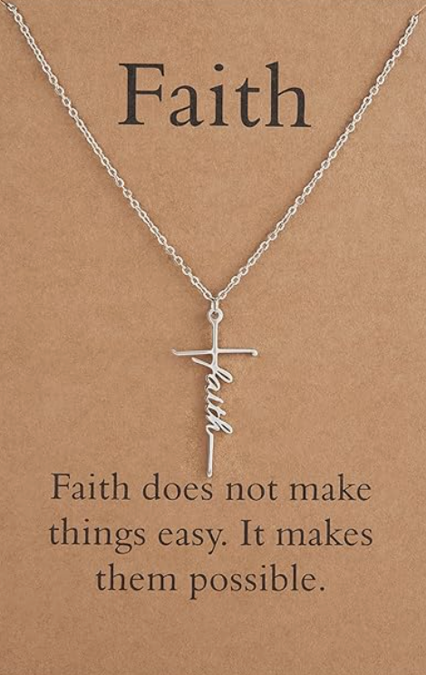 LUXIIVA® FAITH CROSS NECKLACE(Ready to Ship)