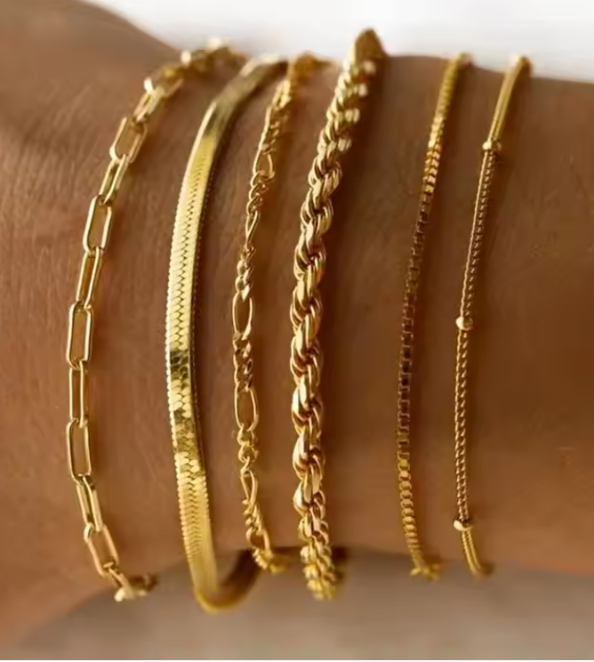 LUXIIVA® 6-PCS BRACELET STACK (Ready to Ship)