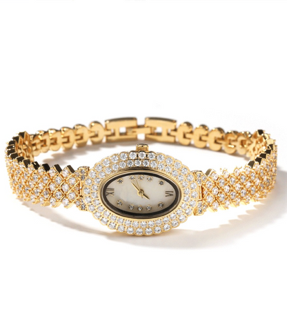 TESY VINTAGE DIAMOND WATCH (Ready to Ship)