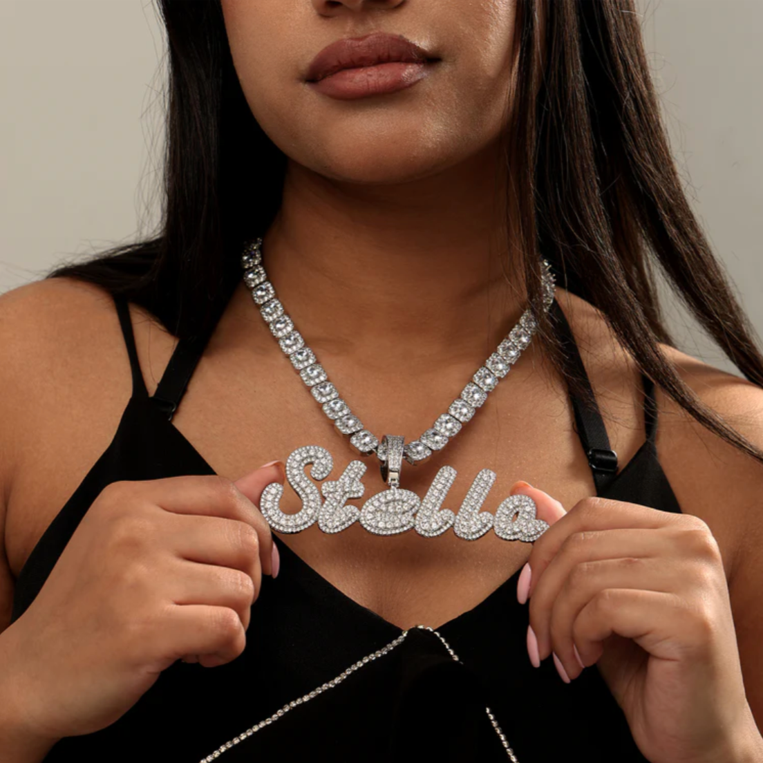 BRUSH SCRIPT NAME NECKLACE