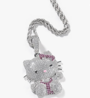 KITTY CHARM NECKLACE(Ready to Ship)