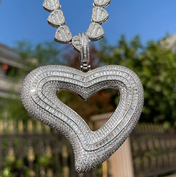 BIG HEART PENDANT(Ready to Ship)