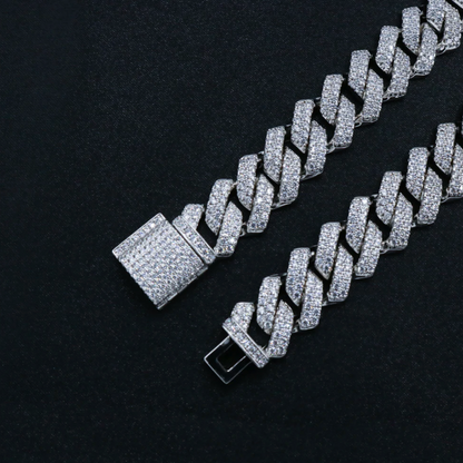 13MM CUBAN LINK NECKLACE-(Ready to Ship)