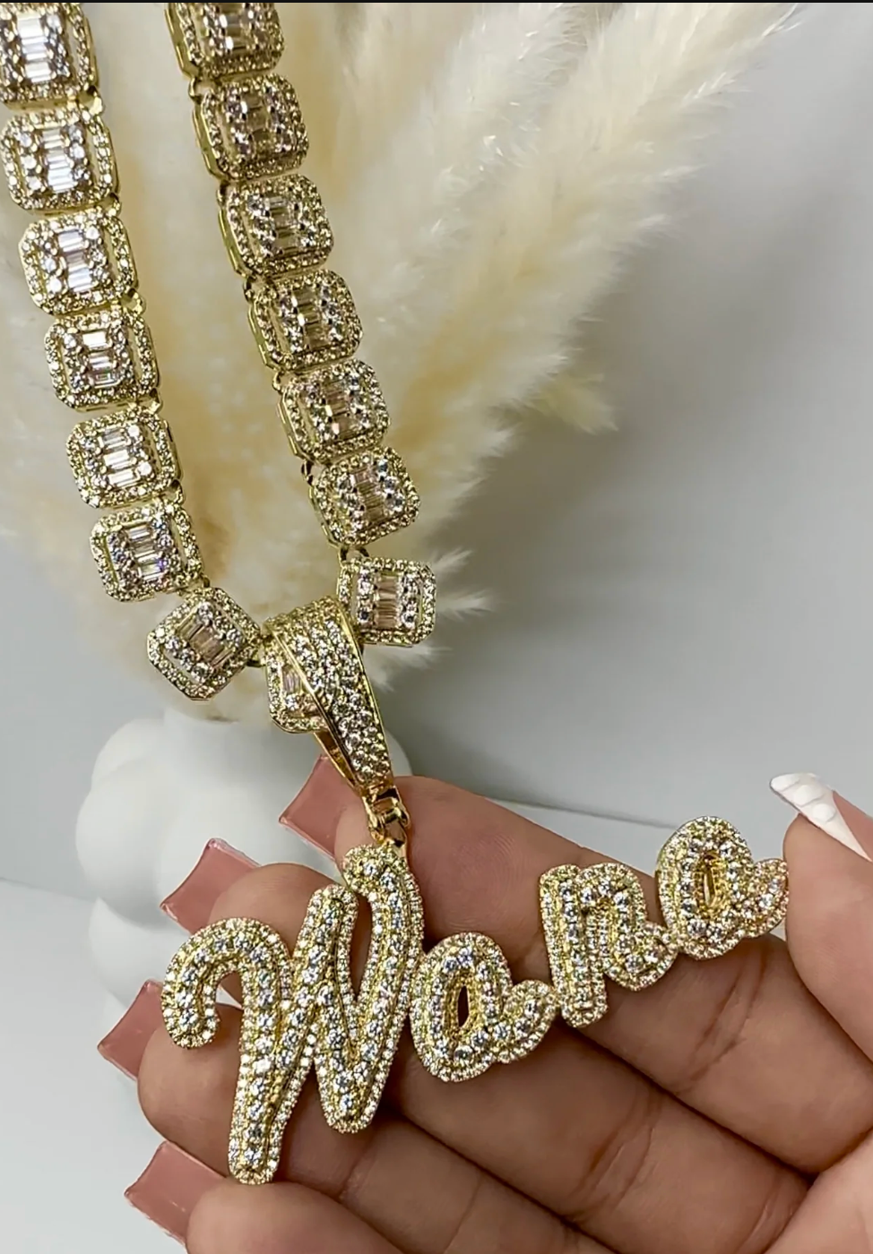 BRUSH SCRIPT NAME NECKLACE