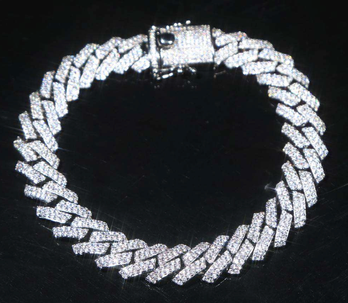 12MM MIAMI CUBAN ANKLETS(Ready to Ship)