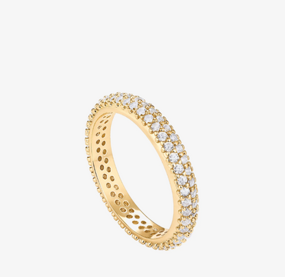 LUXIIVA® ROUND STUDDED RING(Ready to Ship)