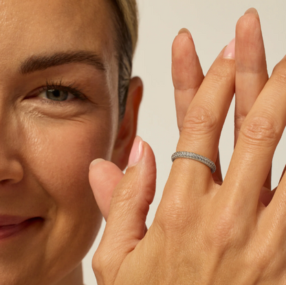 LUXIIVA® ROUND STUDDED RING(Ready to Ship)