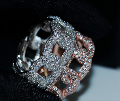 LUXIIVA® OPEN OVAL CUT RING(Ready to Ship)