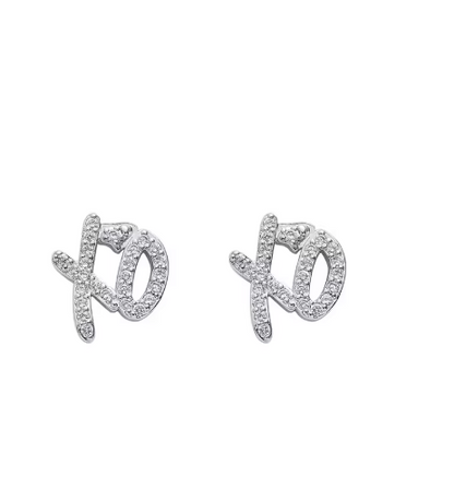 LUXIIVA® XO XO EARRINGS(Ready to Ship)