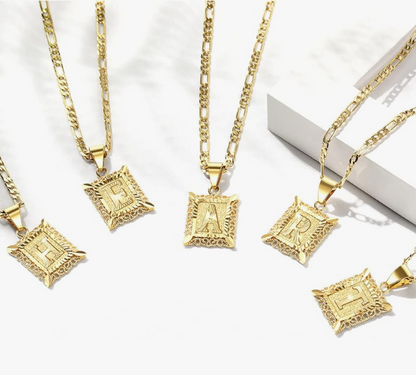 LUXIIVA®  SONIA  INITIAL NECKLACE