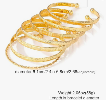 LUXIIVA® 7-PCS BRACELET STACK(Ready to ship)