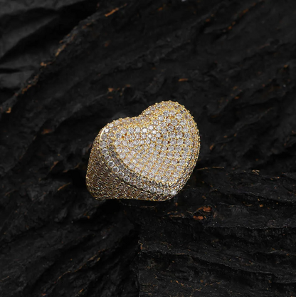 LUXIIVA® BOLD HEART RING(Ready to Ship)