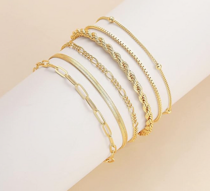 LUXIIVA® 6-PCS BRACELET STACK (Ready to Ship)