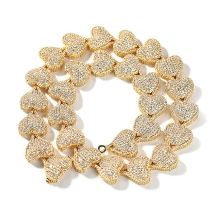 LUXIIVA® BUBBLE HEART NECKLACE(Ready to Ship)
