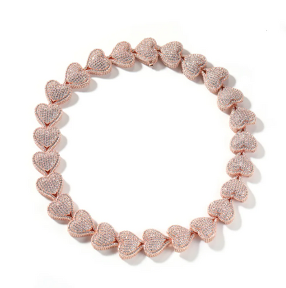 LUXIIVA® BUBBLE HEART NECKLACE(Ready to Ship)