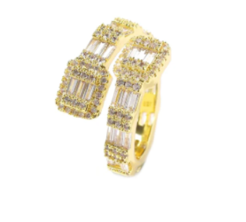 LUXIIVA® SHARON CZ BRACELET & RING SET(Ready to Ship)