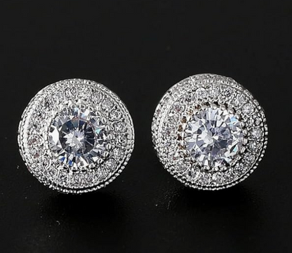 LUXIIVA® RADIANT CRYSTAL STUD EARRINGS(Ready to Ship)