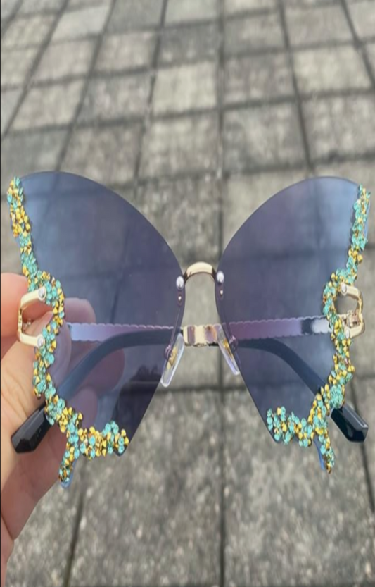 LUXIIVA® VINTAGE SUNGLASSES