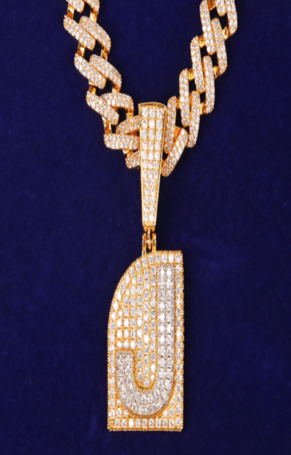 LUXIIVA® INITIAL SINGLE LETTER PENDANT(Ready to Ship)