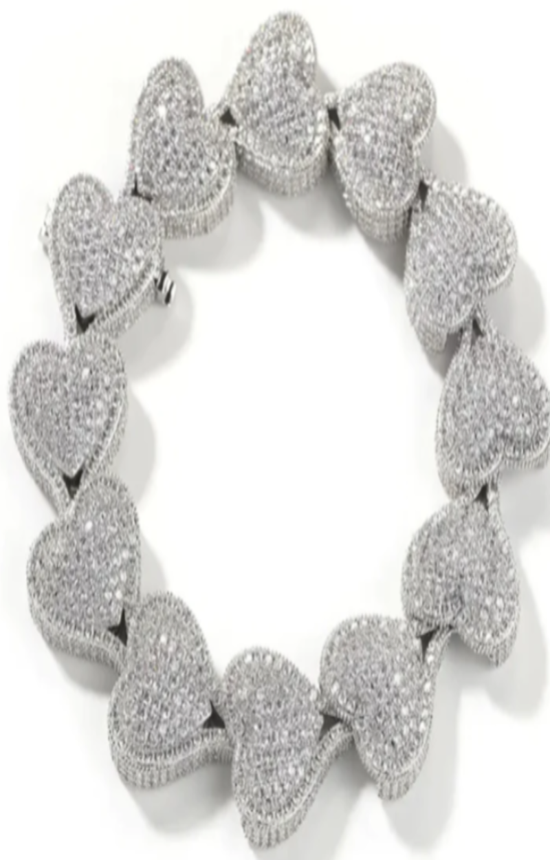 LUXIIVA® BUBBLE HEART BRACELET (Ready to Ship)