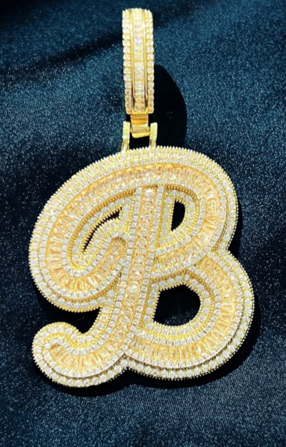 BOSS LADY  INITIAL PENDANT(Ready to Ship)