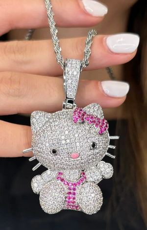 KITTY CHARM NECKLACE(Ready to Ship)