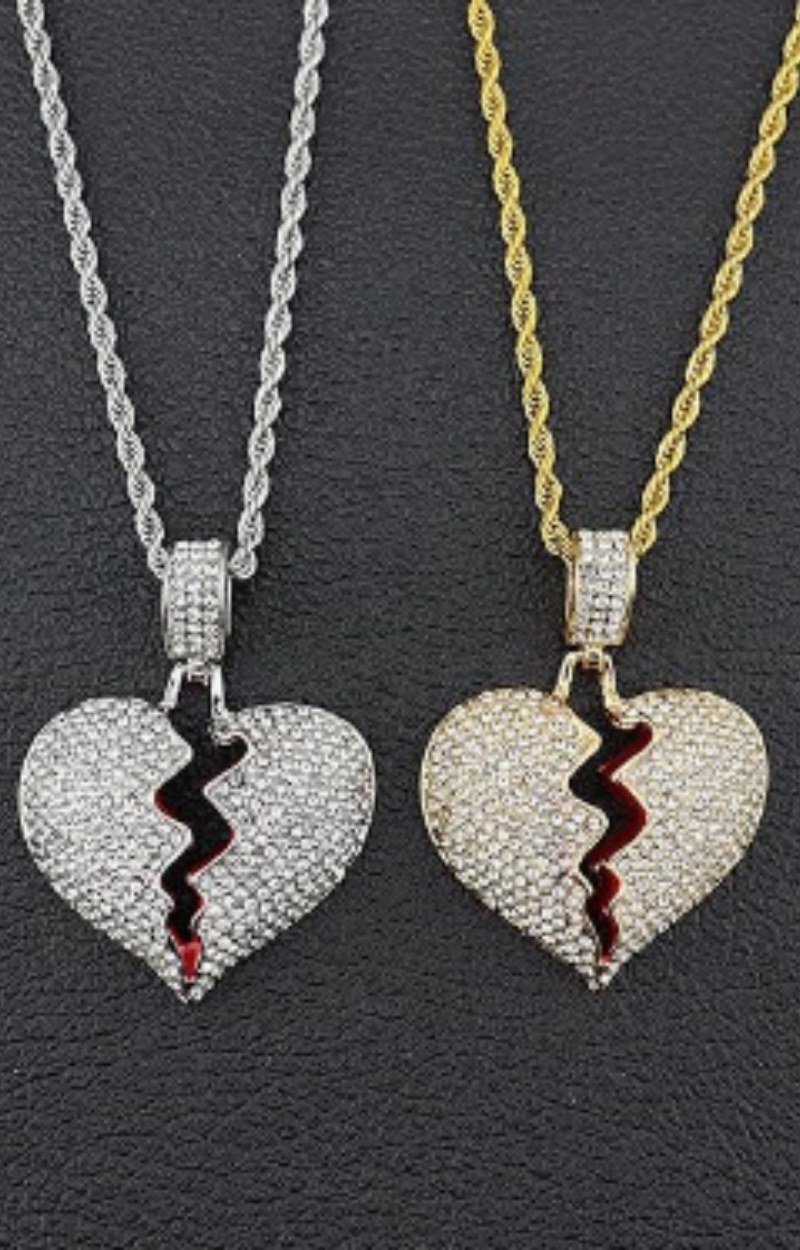 LUXIIVA® BROKEN HEART NECKLACE(Ready to Ship)