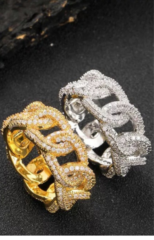 LUXIIVA® OPEN OVAL CUT RING(Ready to Ship)
