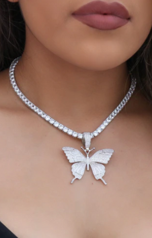 BUTTERFLY NECKLACE(Ready to Ship)