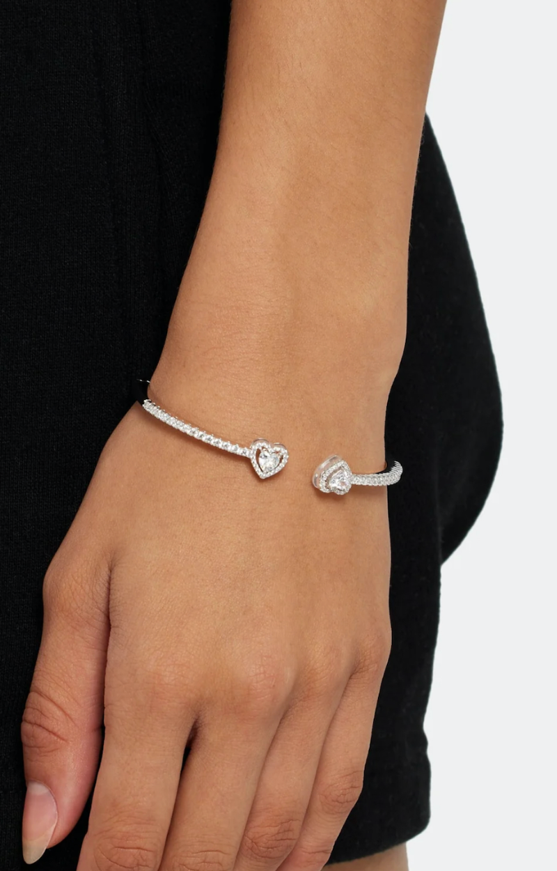 DOUBLE MINI HEARTS BANGLE(Ready to Ship)