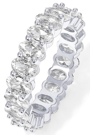 LILY ETERNITY RING(Ships Same Day)