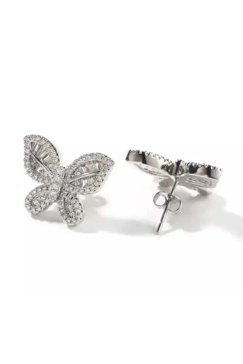 BUTTERFLY STUD EARRINGS(Ready to Ship)