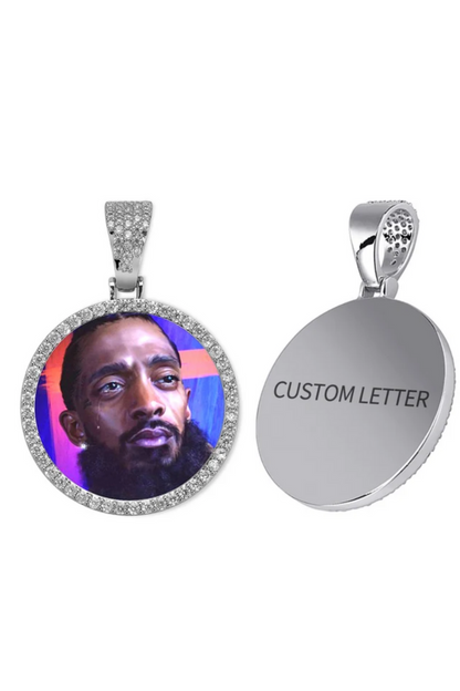 CLASSIC CIRCLE PHOTO PENDANT