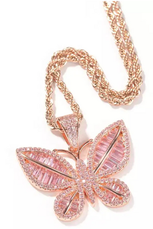 MAJORIE BUTTERFLY NECKLACE(Ships Same Day)