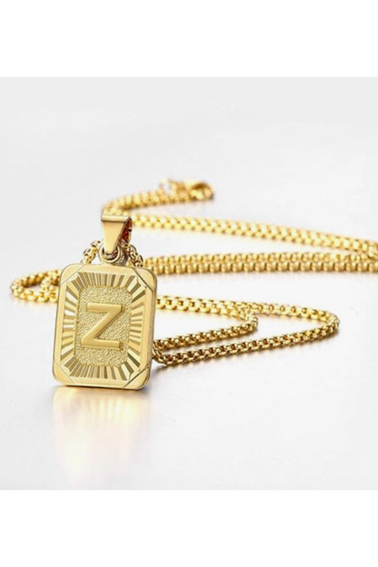 LUXIIVA® SANAI INITIAL  NECKLACE(Ready to Ship)