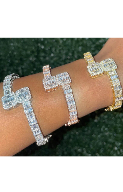 JUDY SQUARE CZ BRACELET(Ready to Ship)