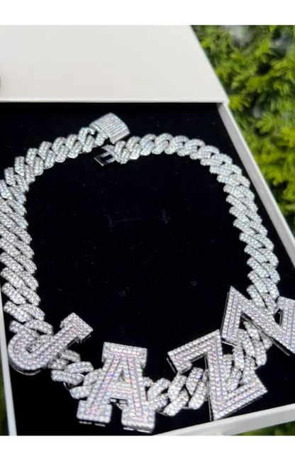 LUXIIVA® SHERRY BOLD NAME  NECKLACE