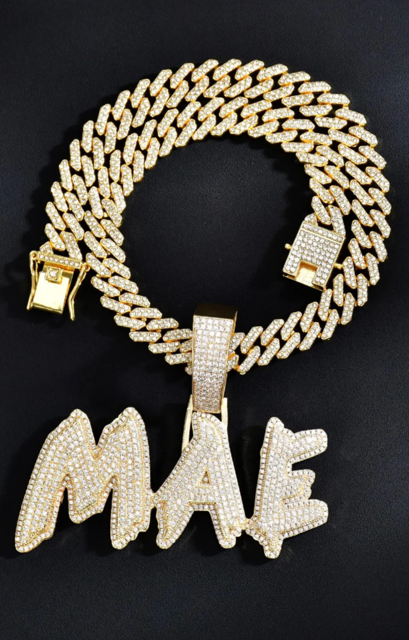 LACEY BIG ICED OUT NECKLACE