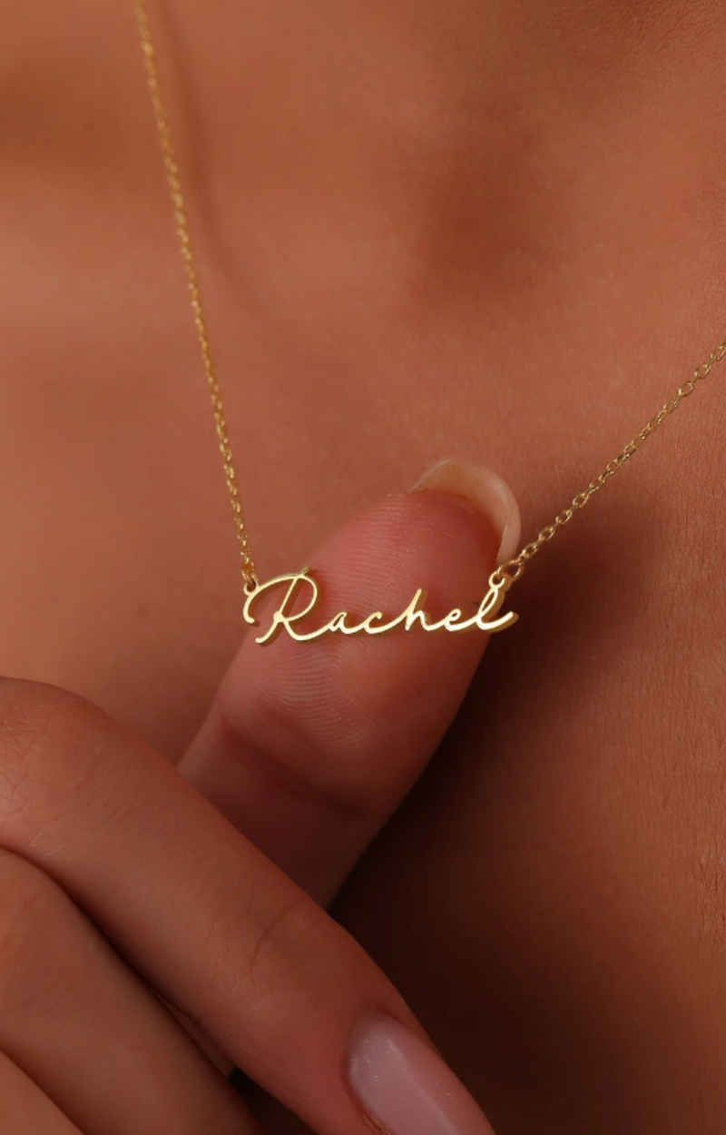 BRITTANY CURSIVE NAME NECKLACE