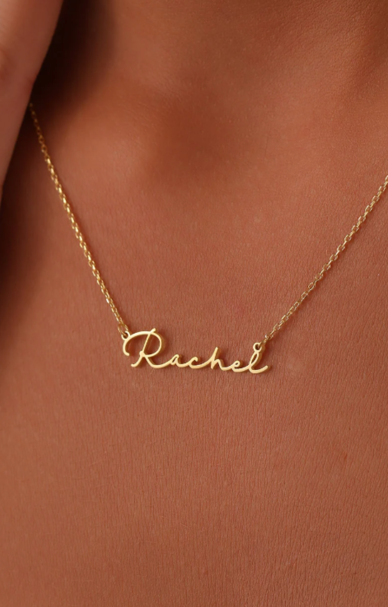 BRITTANY CURSIVE NAME NECKLACE