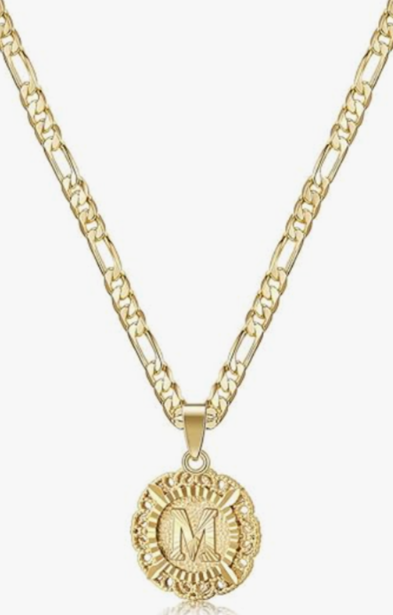LUXIIVA® SARAI INITIAL  NECKLACE(Ready to Ship)