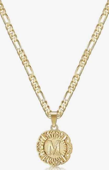 LUXIIVA® SARAI INITIAL  NECKLACE(Ready to Ship)
