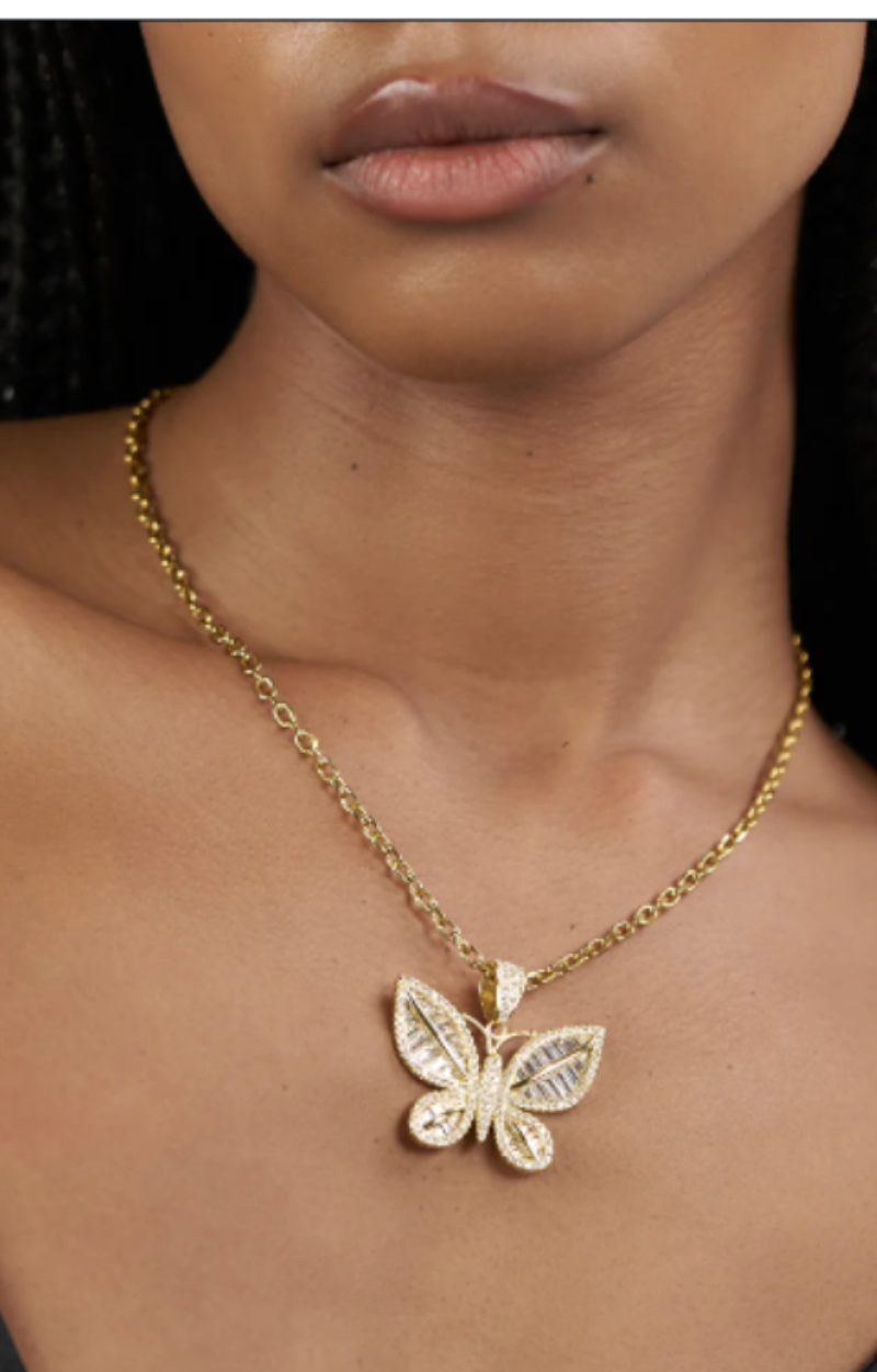 MAJORIE BUTTERFLY NECKLACE(Ships Same Day)