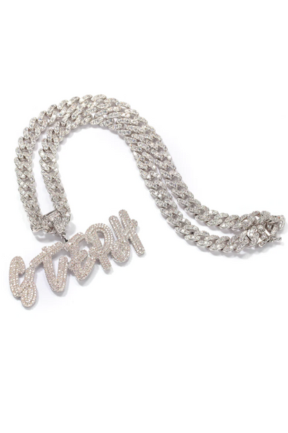 DELUX CURSIVE CUSTOM NAME NECKLACE