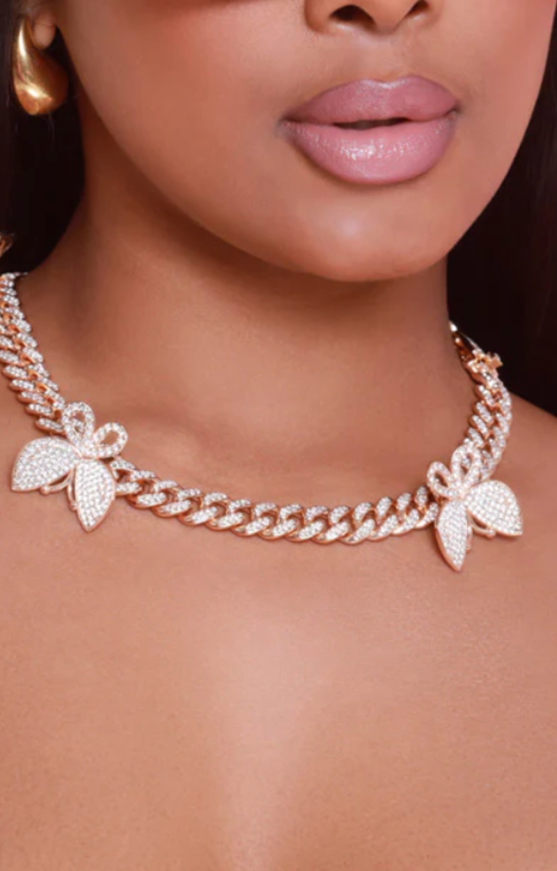 LUXIIVA® BUTTERFLY CHOKER(Ready to Ship)