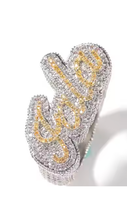 LUX DIAMOND NAME RING