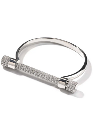 NELLY SCREW DIAMOND BRACELET(Ships Same Day)